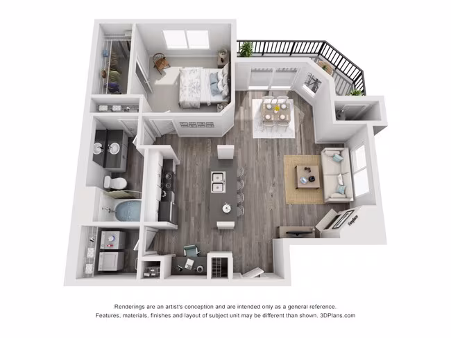 Unit K-201 K-201 floor plan